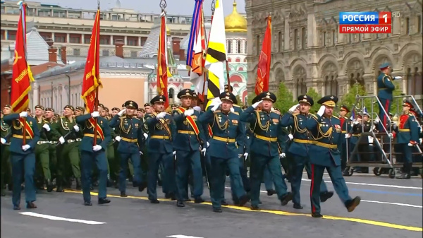 Курсанты Костромской военной химакадемии приняли участие в Параде Победы