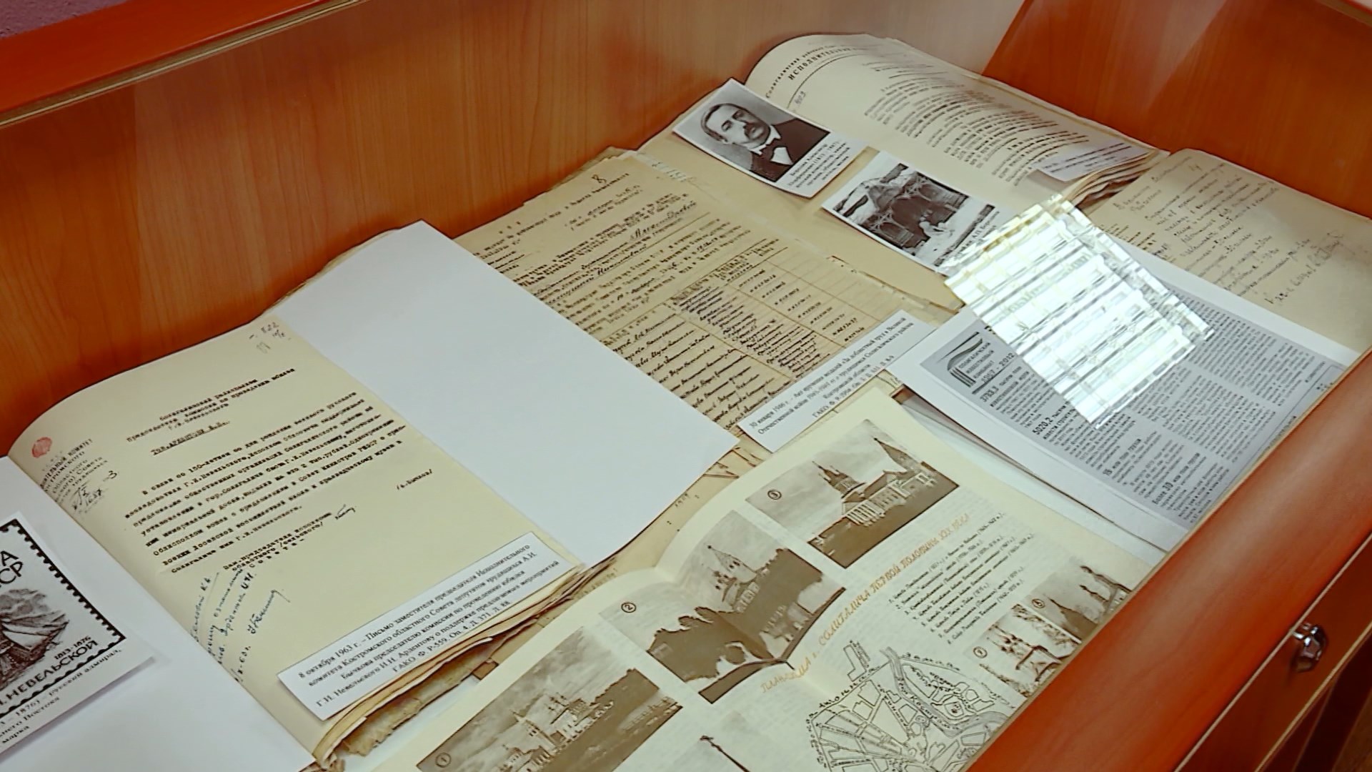 Государственный архив запустил в Костроме серию выставок «Из истории районов»