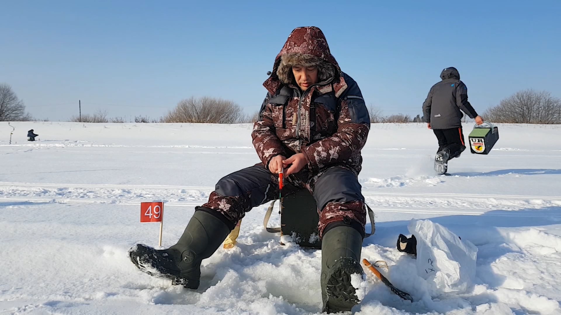 Рыбаки на льду под Костромой посоревнуются в мастерстве ловли на мормышку