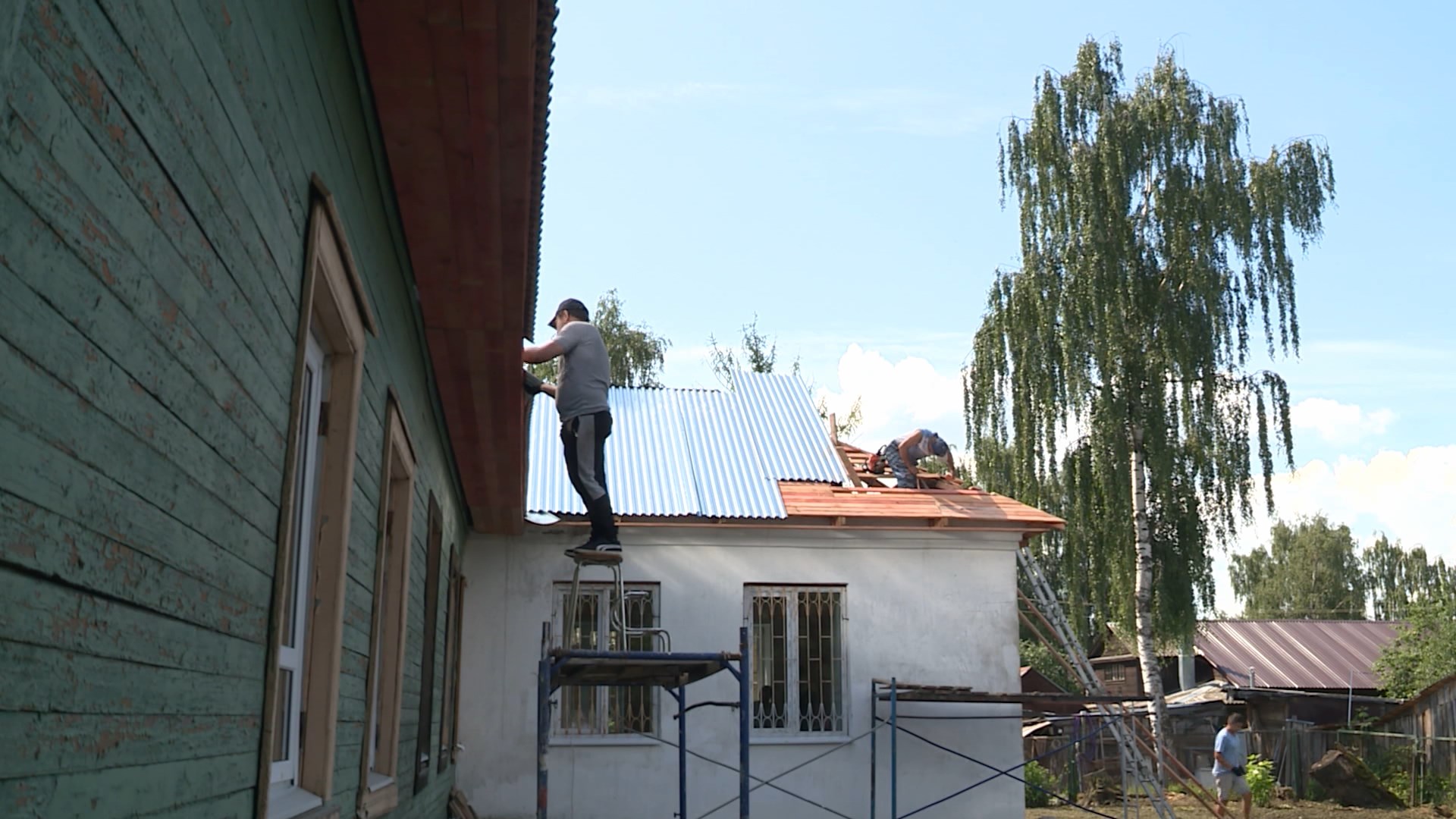 В детском саду на севере Костромской области к новому учебному году поменяют крышу