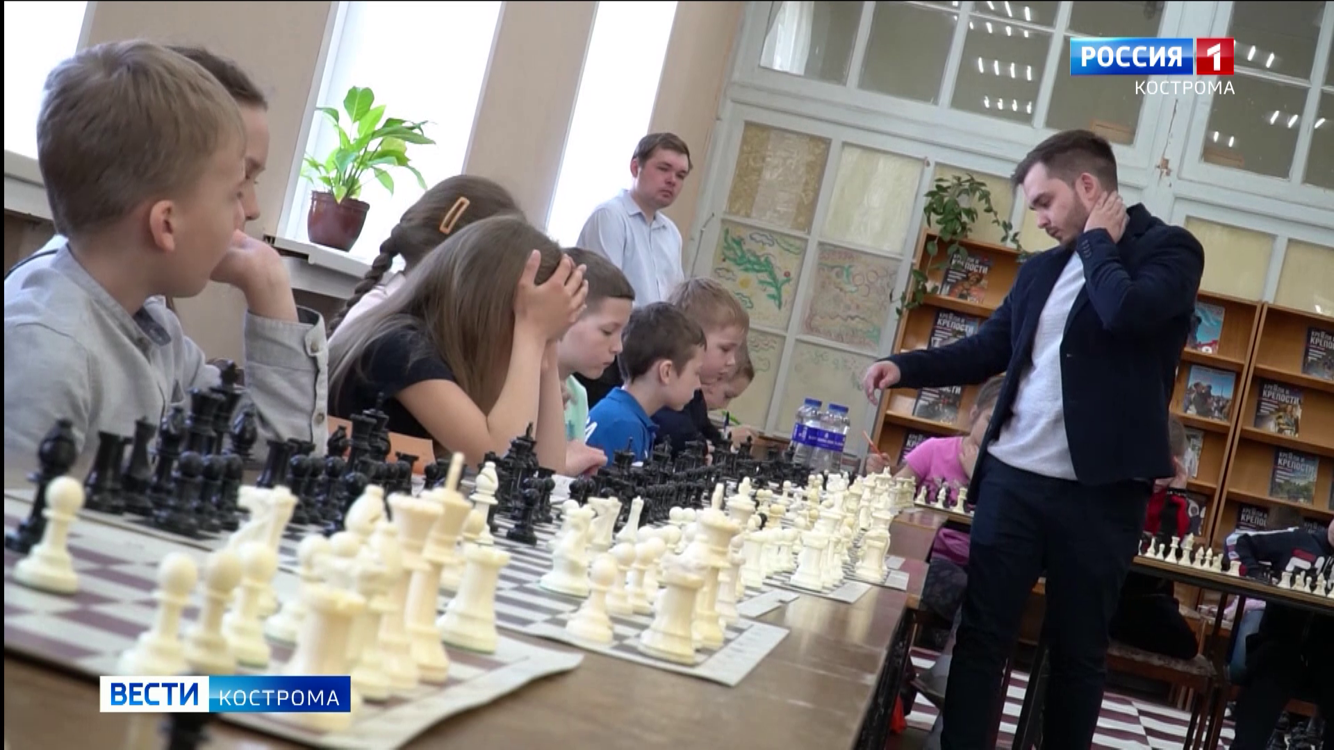 Гроссмейстер международного уровня научит костромичей играть в шахматы