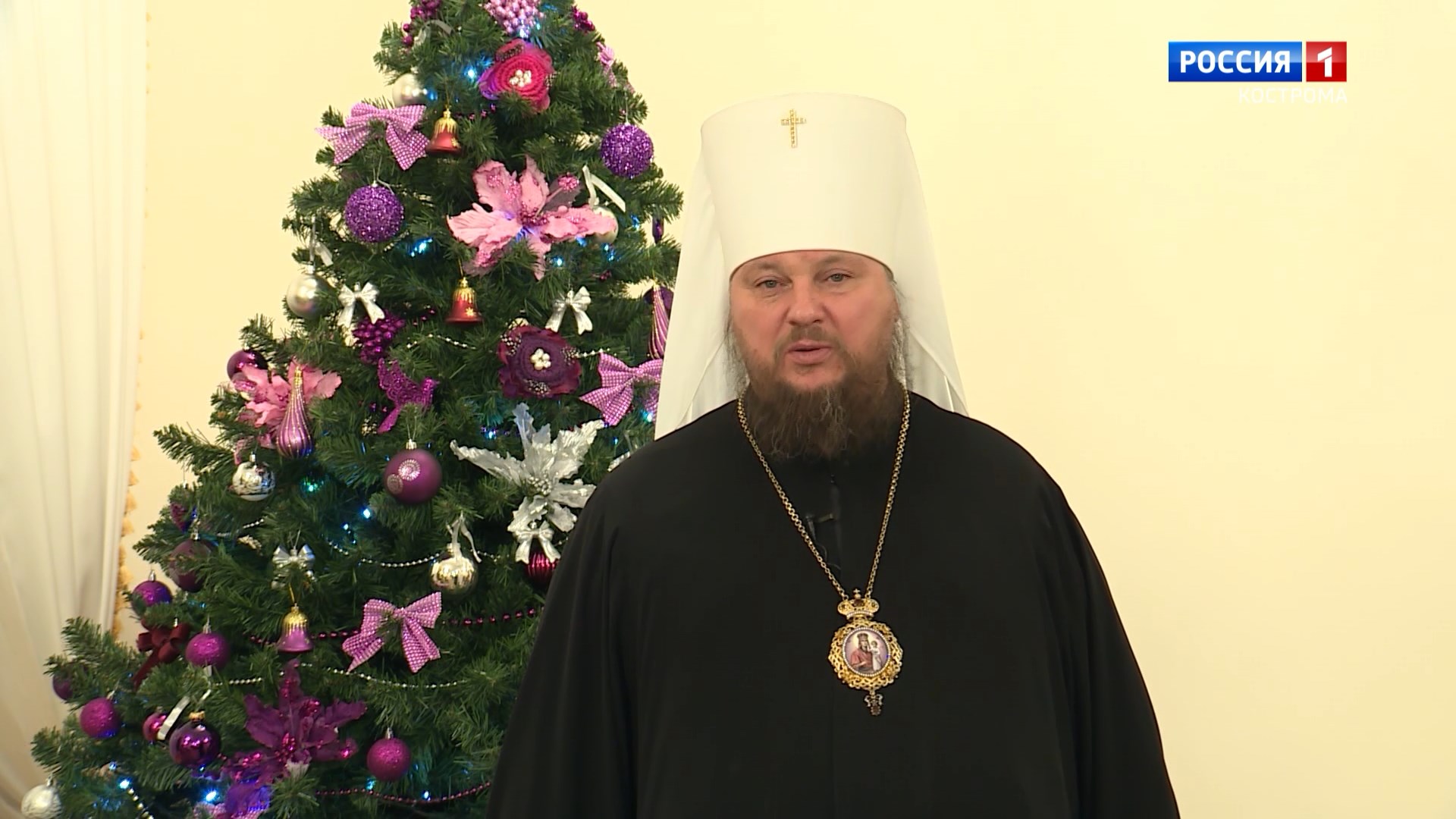 Митрополит Ферапонт поздравил костромичей с праздником Рождества Христова