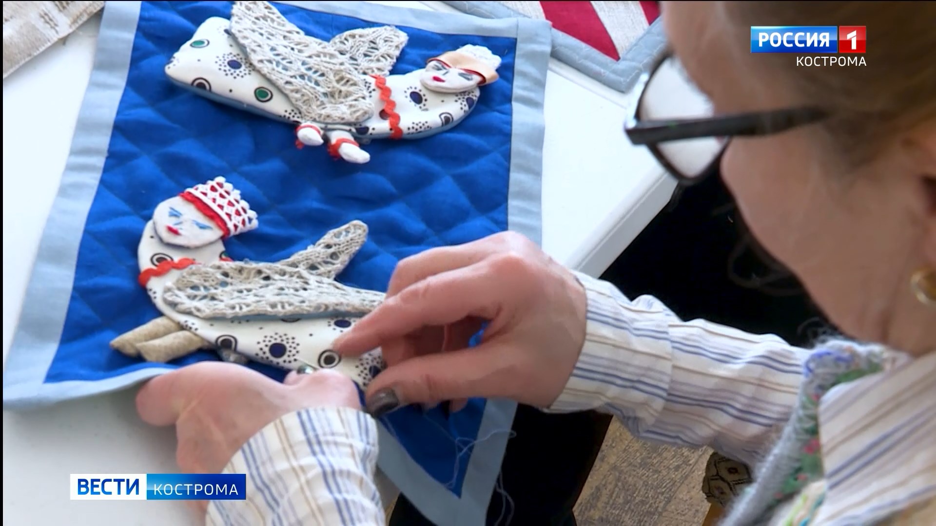 Рукодельницы из Костромы начали вышивать панно к 870-летию города