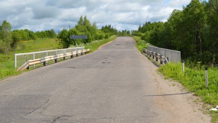 В Костромской области начался ремонт моста через реку Сендега