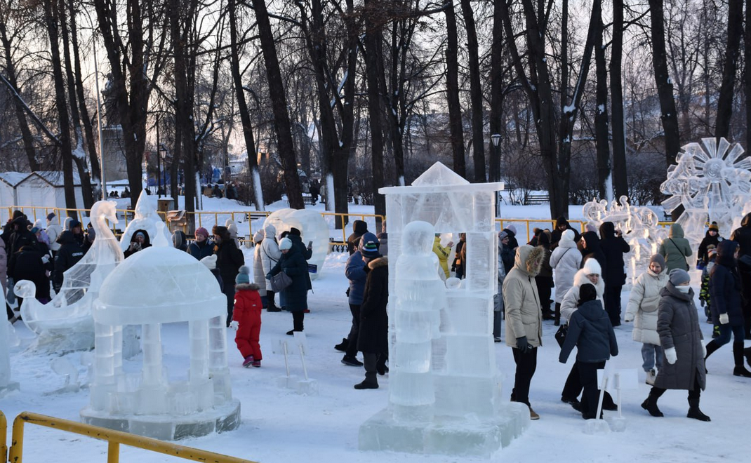 В Костроме определили лучшие снежно-ледовые фигуры