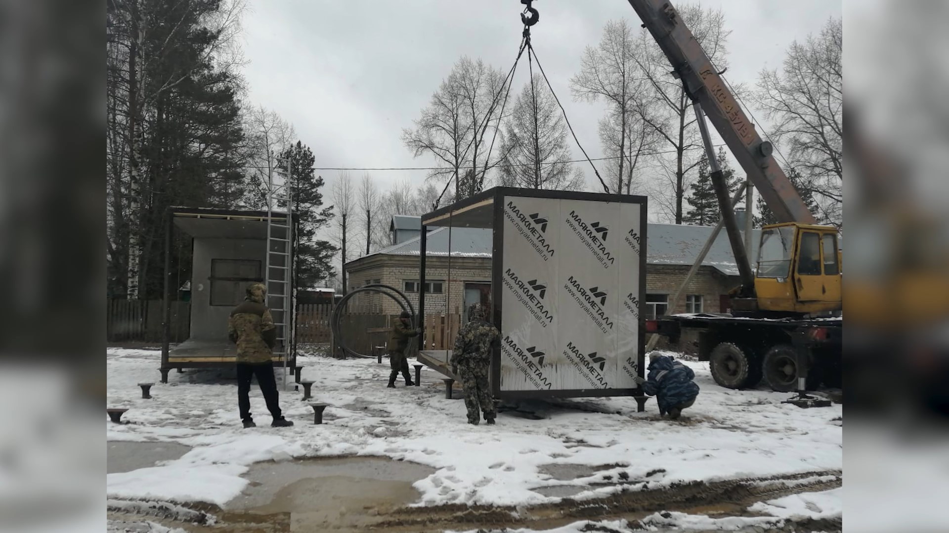 В Судиславском поселке Глебово строится новый ФАП
