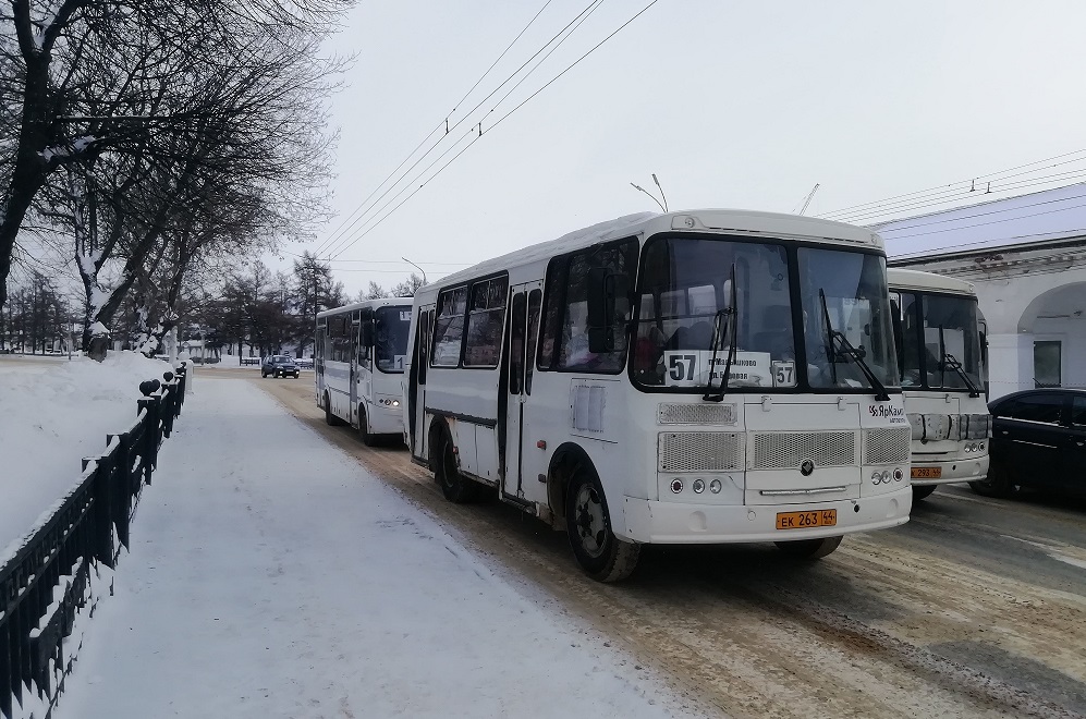 Общественный транспорт в Костроме в праздничные дни будет работать по расписанию выходного дня