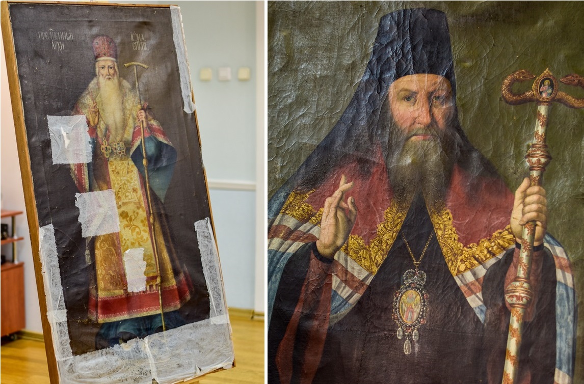 Портреты вятских епископов отреставрируют костромские мастера