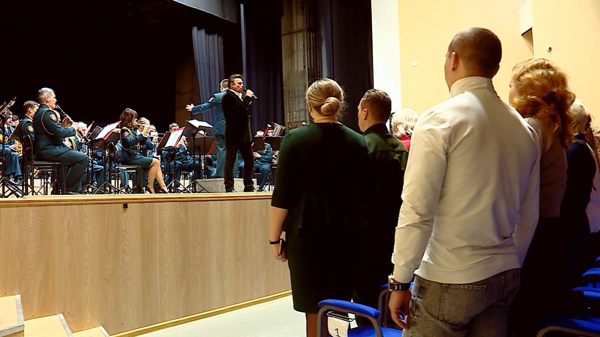 В Костроме впервые выступил главный военный оркестр Росгвардии