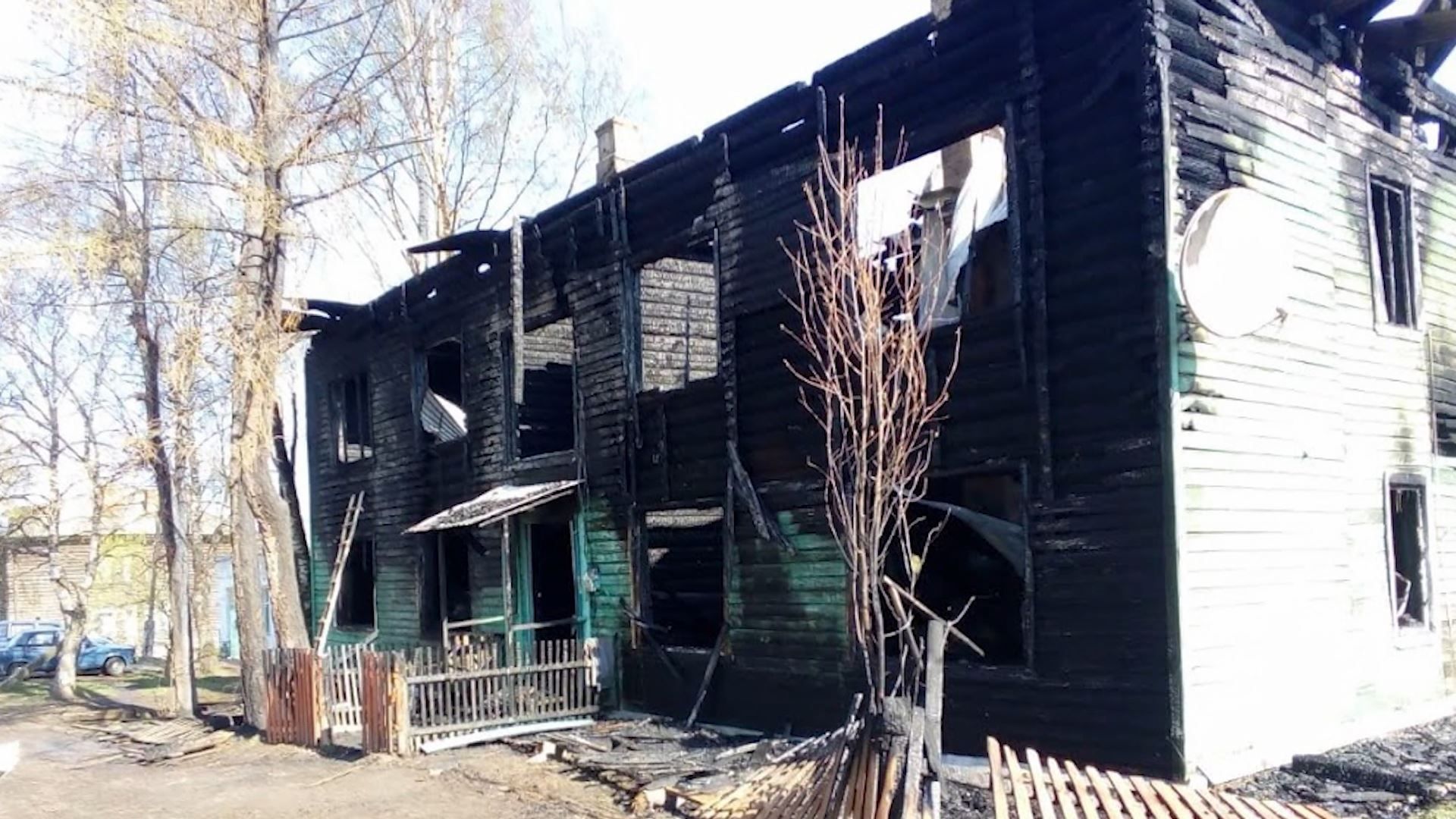 6 человек без крова, один погиб: в селе Палкино Антроповского района сгорел жилой дом