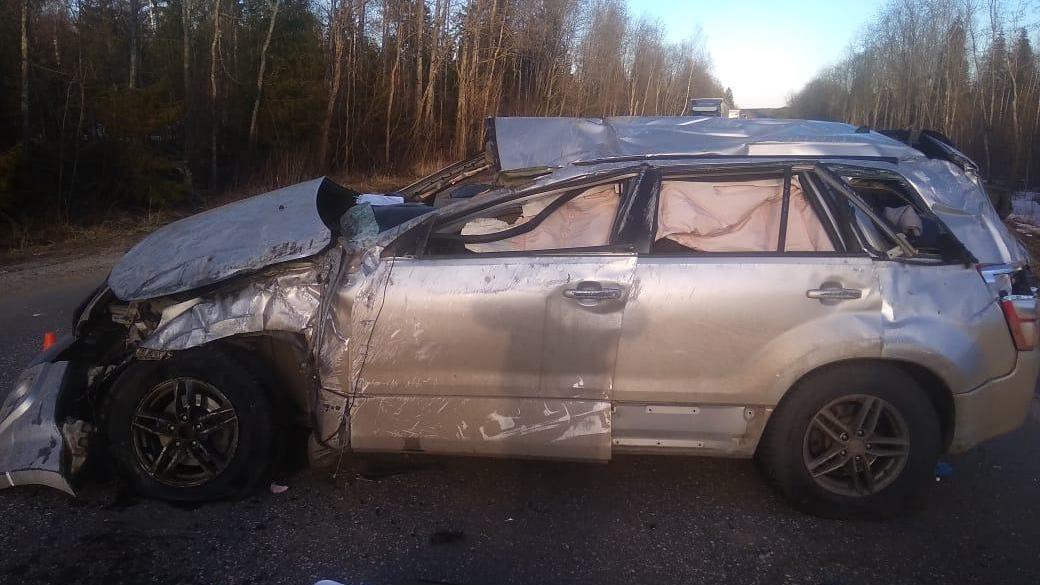 В ДТП в Костромской области погиб водитель иномарки