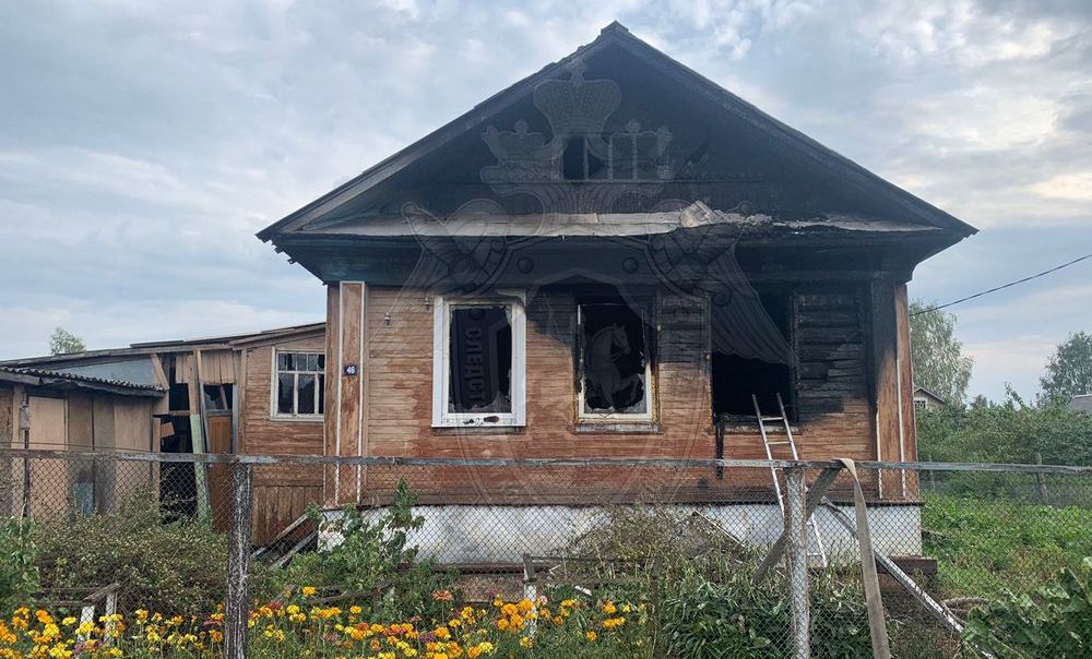 На пожаре в Костромской области погибла пожилая женщина