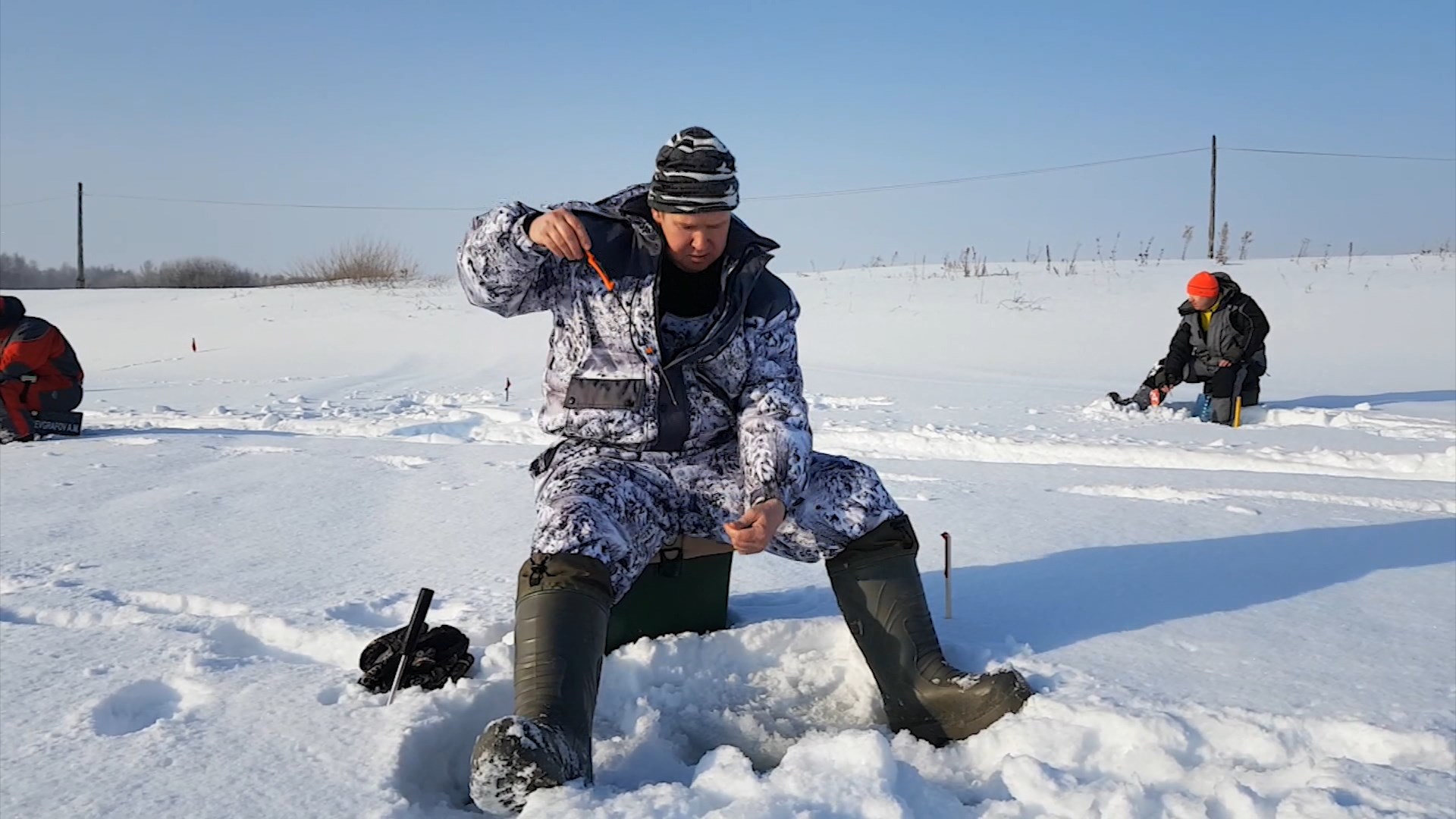 Почти полсотни рыбаков под Костромой сыграют в «шахматы на льду»