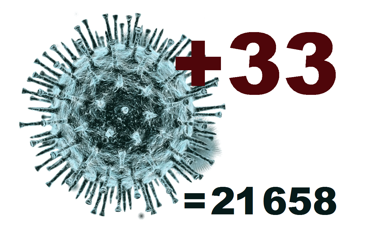 За сутки в Костромской области коронавирус подтверждён у 33 человек