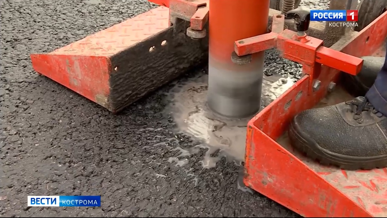 Эксперты проверили асфальт на ремонтируемых дорогах Костромы
