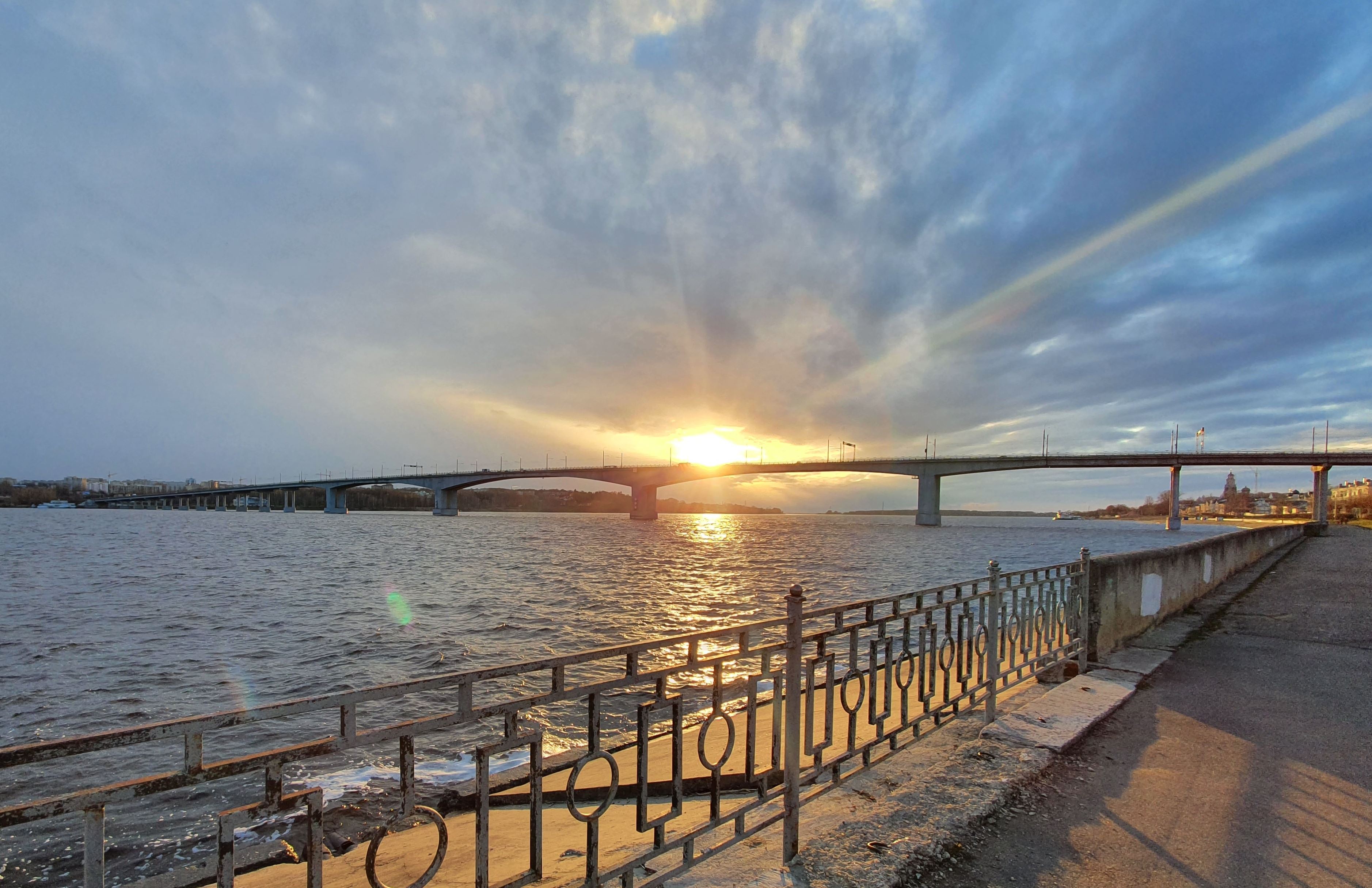 В Костроме усилен контроль за уровнем воды в Волге из-за сбросов на Рыбинском водохранилище