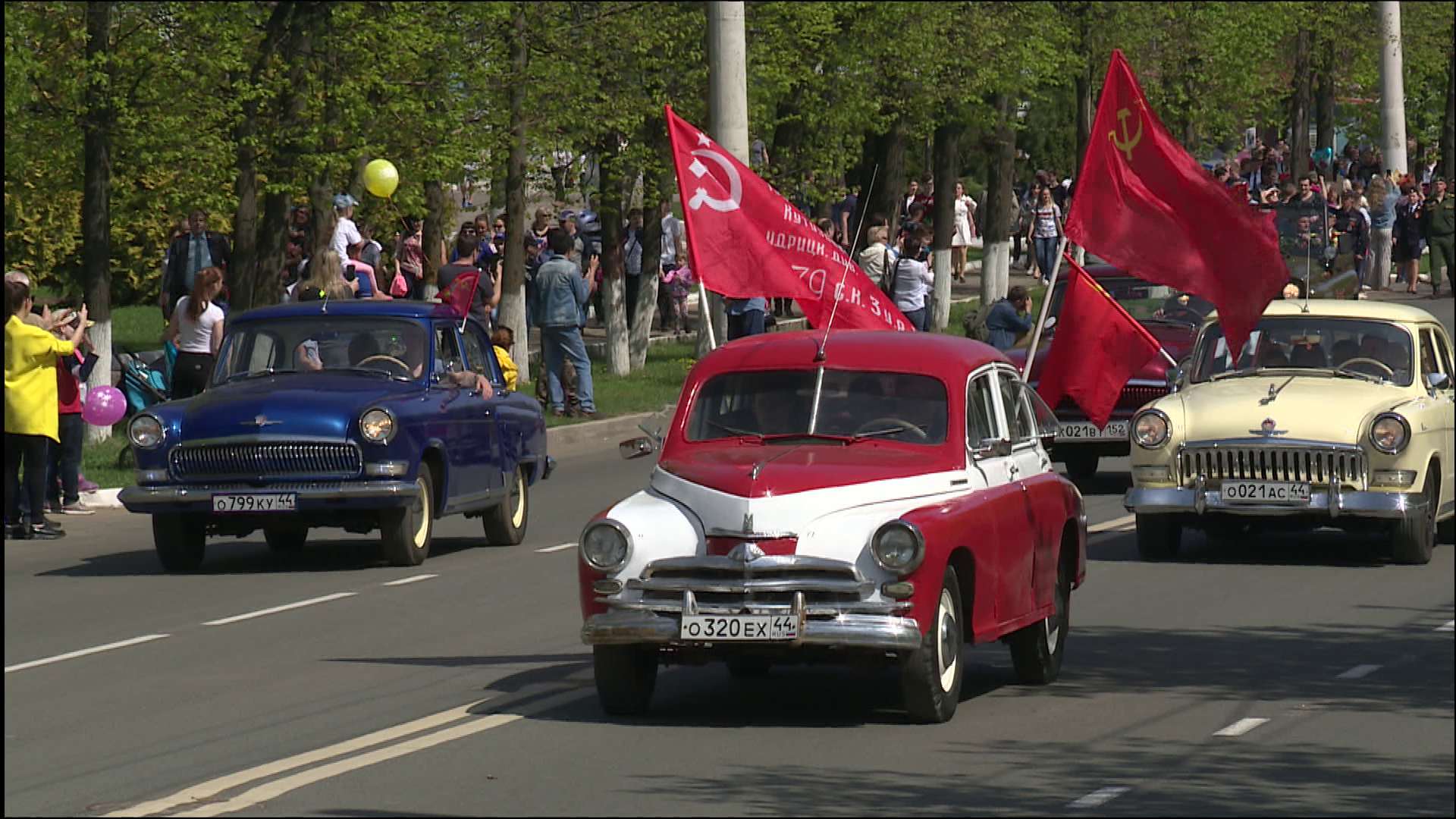 Шествие «Бессмертного полка» в Костроме сопроводят байкеры и ретро-автомобили