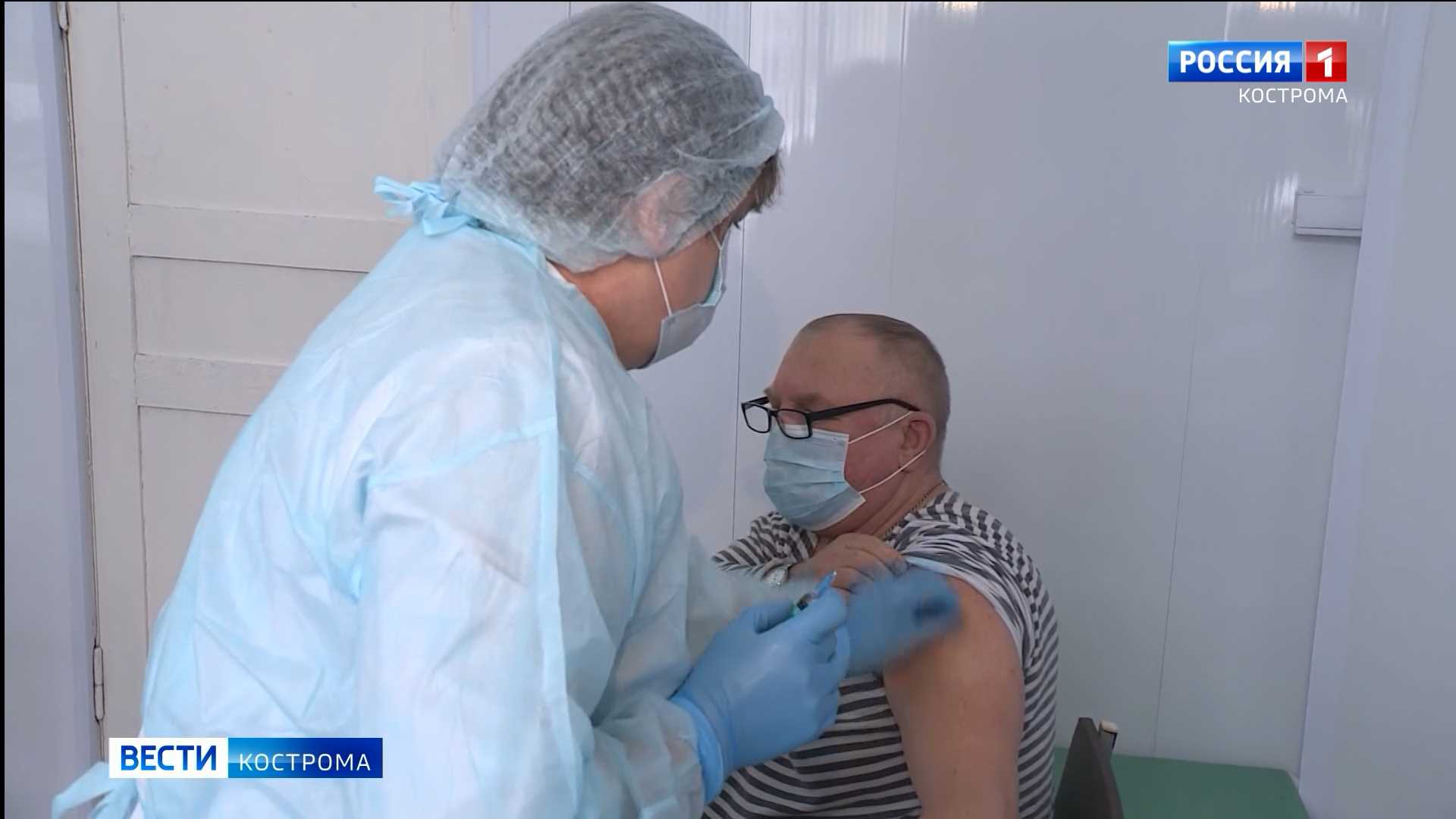 Большая партия вакцины от коронавируса доставлена в Кострому