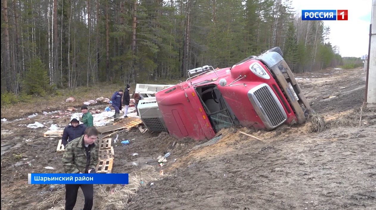 В аварии на костромской дороге пострадала колбаса | 16.04.2020 | Кострома -  БезФормата