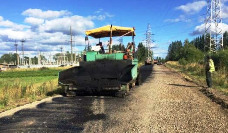 В Костромской области отремонтировали дорогу к районной больнице