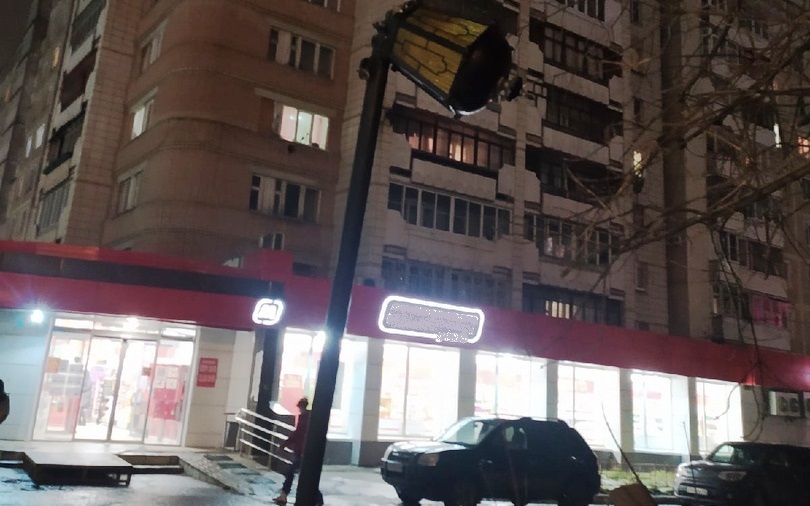 Опасный уличный фонарь в Костроме могут снести