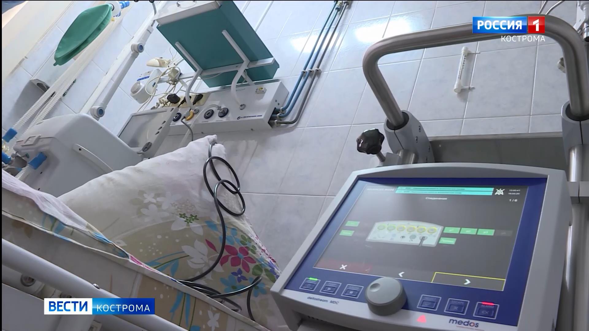 Костромские больницы готовятся принять вдвое больше больных коронавирусом