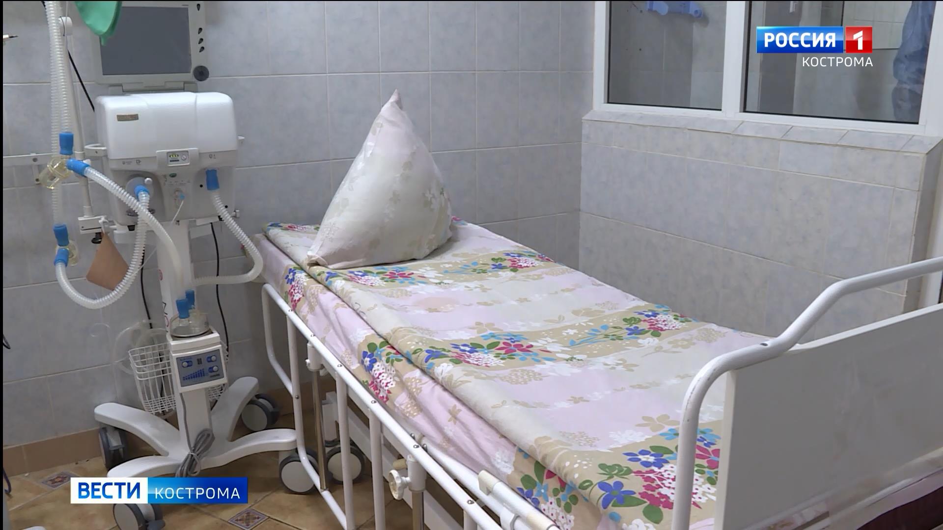 Врачи в Костроме готовят койки для новых коронавирусных больных