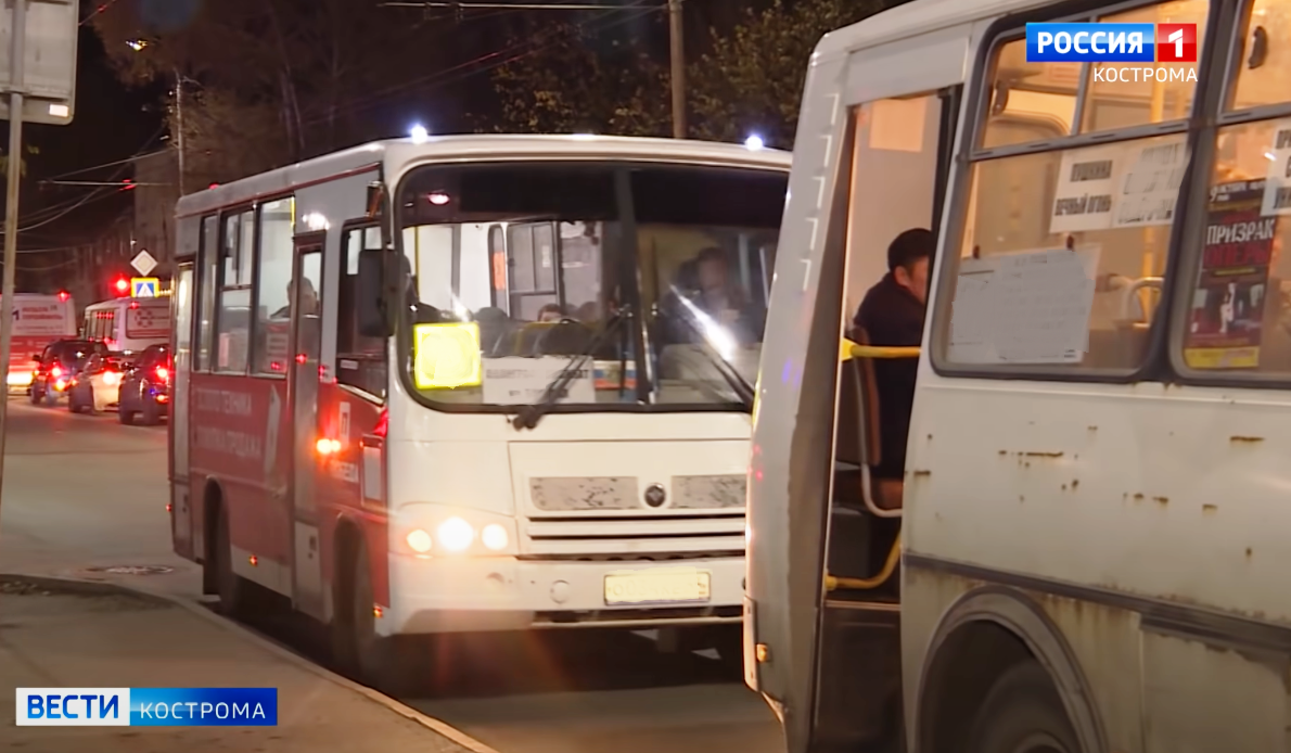 В Пасхальную ночь в Костроме пустят дополнительные автобусы