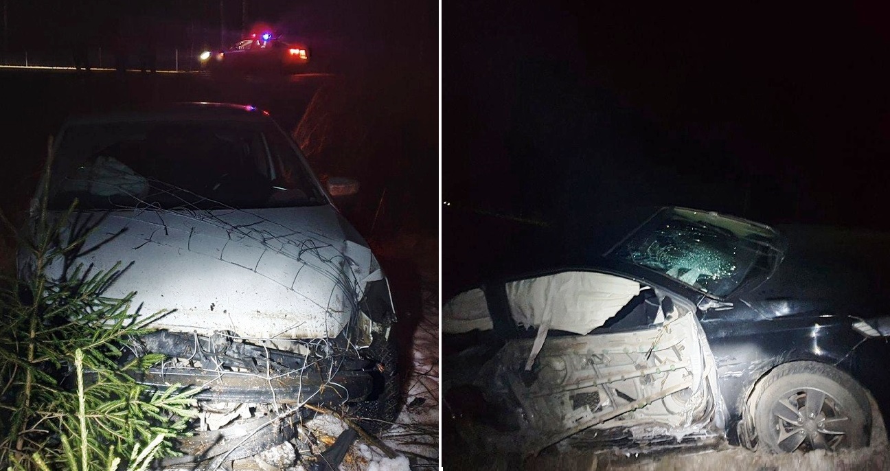 Четыре человека пострадали в ночном ДТП под Костромой