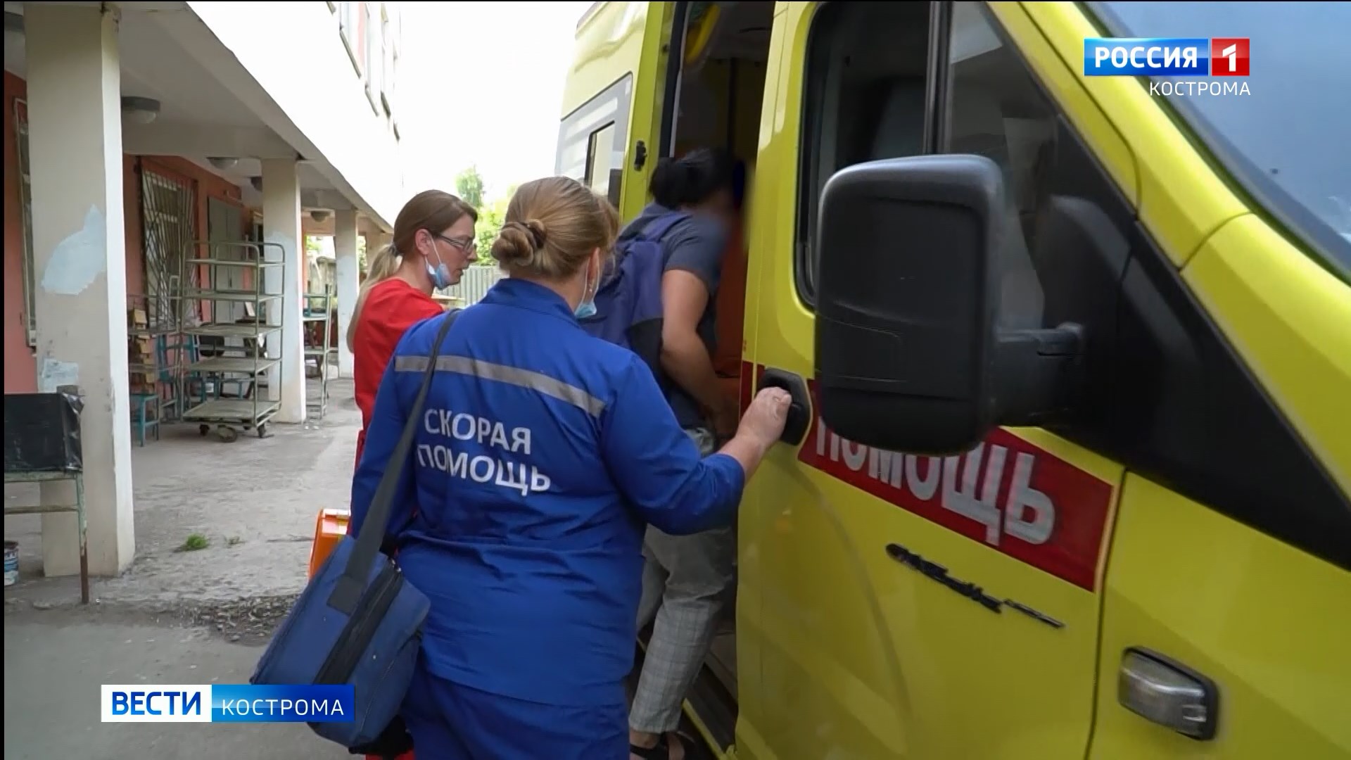 Жара – как пандемия: медики костромской скорой помощи работают в поте лица