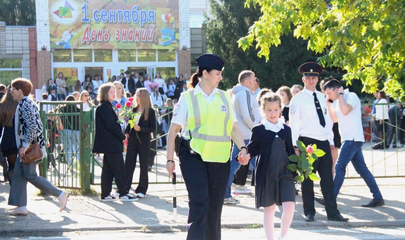 Безопасность костромичей в День знаний обеспечивали порядка 500 полицейских