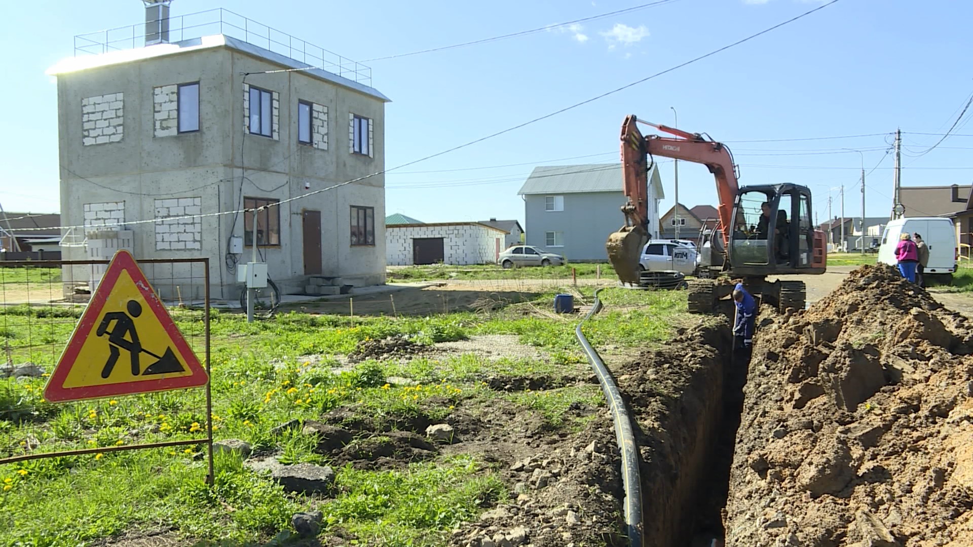 В костромских посёлках Первый и Волжский завершается строительство газовых сетей