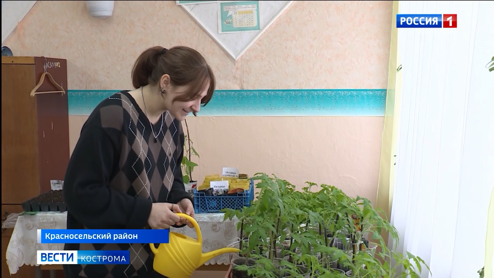 Школьники из-под Костромы рассказали, зачем разговаривают с овощами