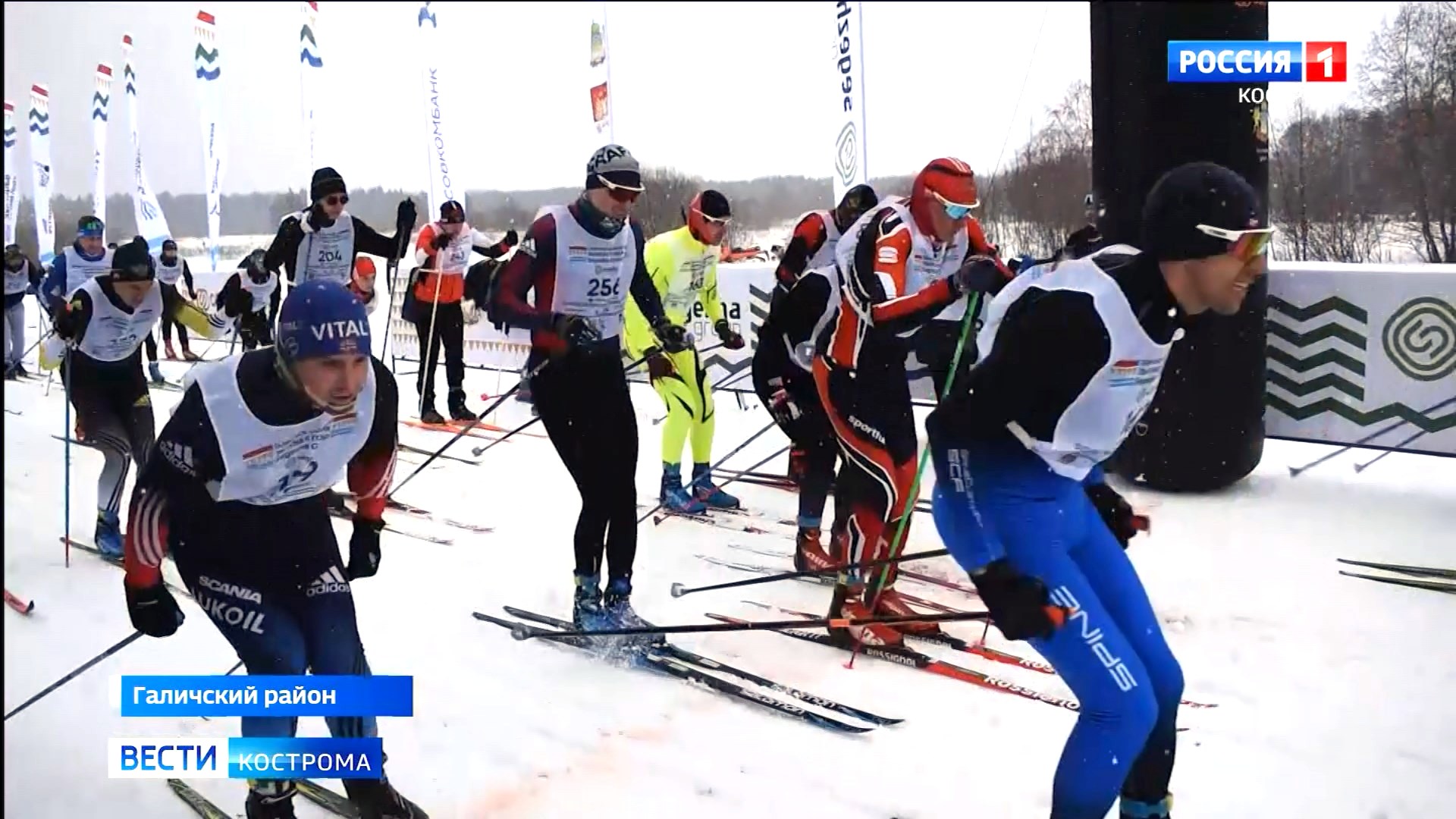 В Костромской области прошла лыжная гонка «Галичское Заозерье»