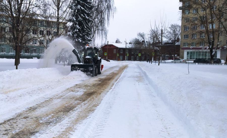 Костромские дорожники подвели итоги снежных выходных