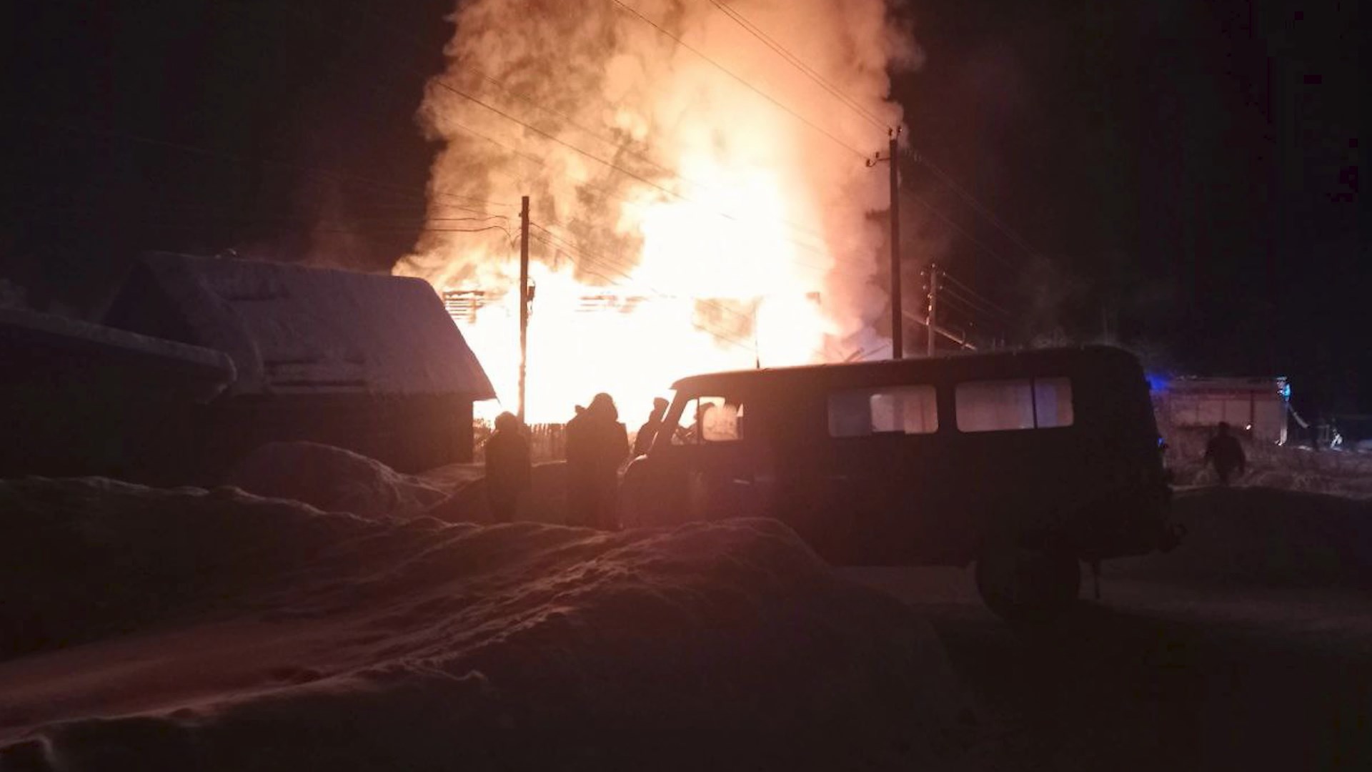 35 пожаров произошло в Костромской области в новогодние праздники