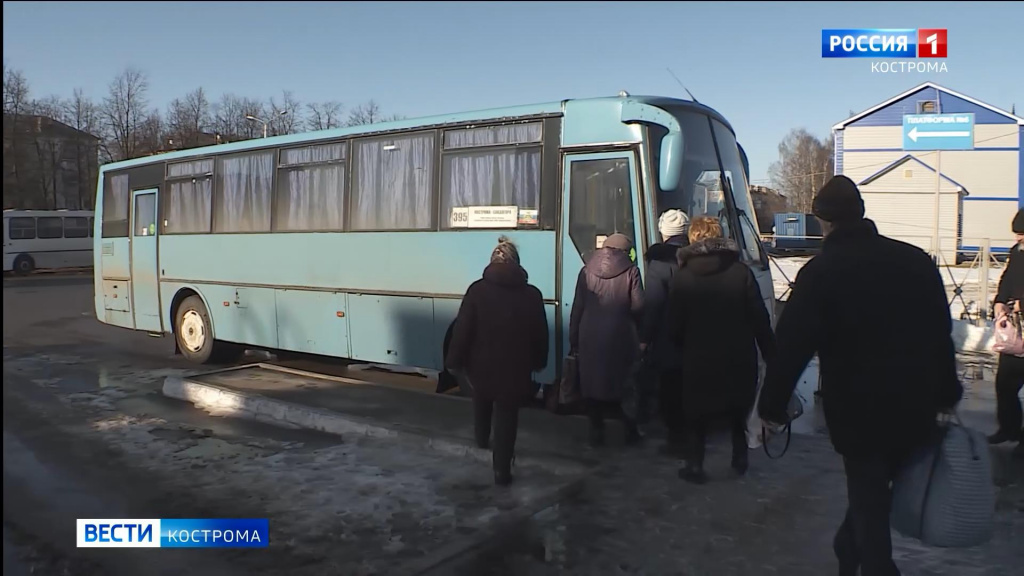 Проезд на 12 автобусных маршрутах в Костромской области подорожает с 1 января
