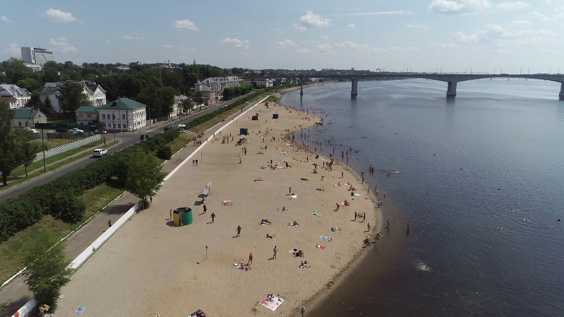 К патрулированию пляжей в Костроме привлекут кого только возможно