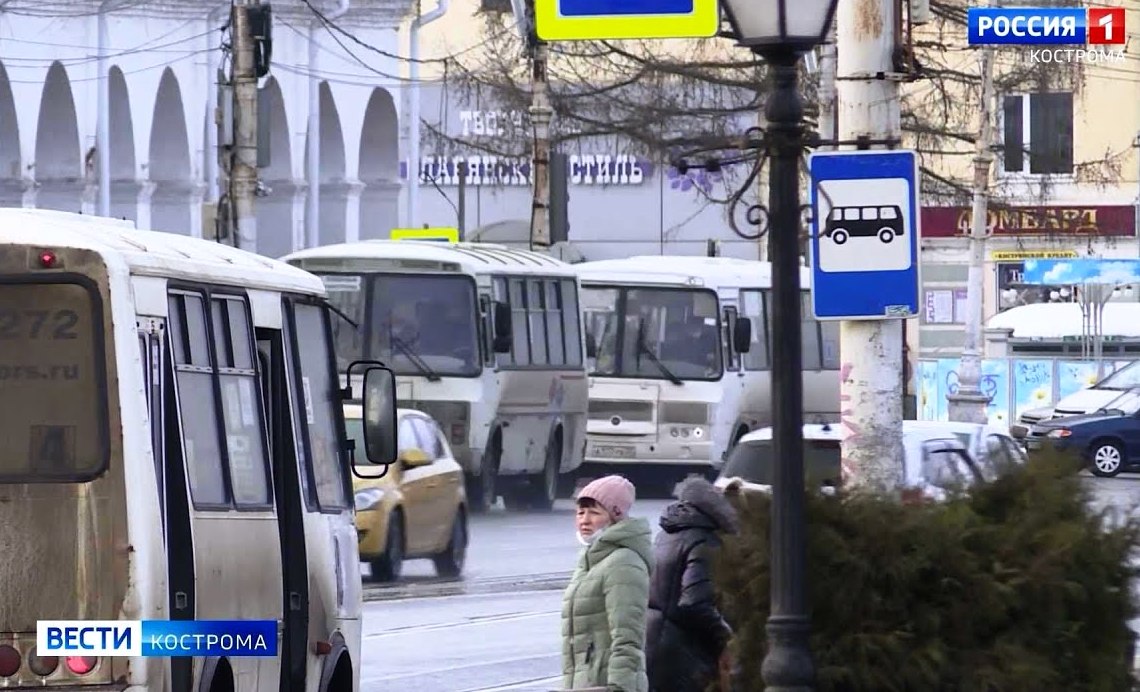 Общественный транспорт Костромы переходит на зимний режим работы