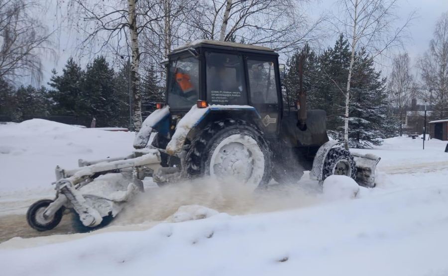 Ночью дорожники вывезли с костромских улиц более 2 тысяч кубометров снега