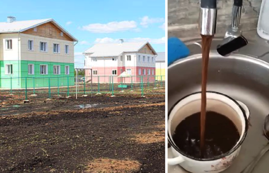 Жителей костромского посёлка Первый пообещали избавить от «шоколада» из-под кранов