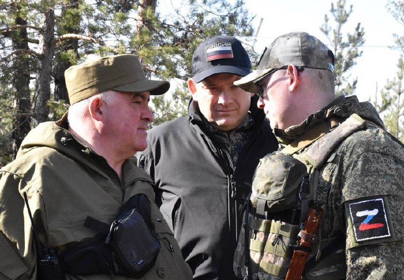 Сергей Ситников встретился в зоне СВО с бойцами 348 костромского полка