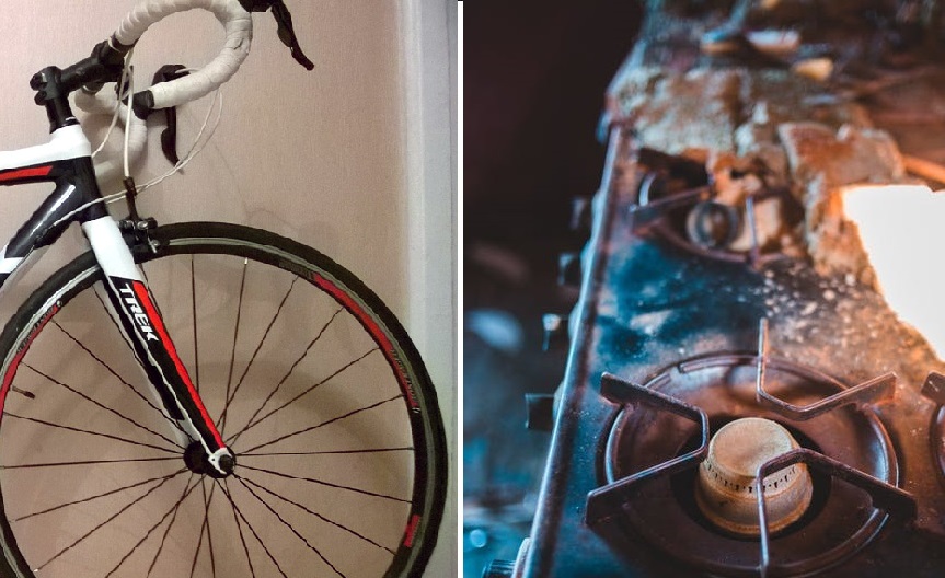 Подросток из Костромы украл газовую плиту и увёз её на велосипеде