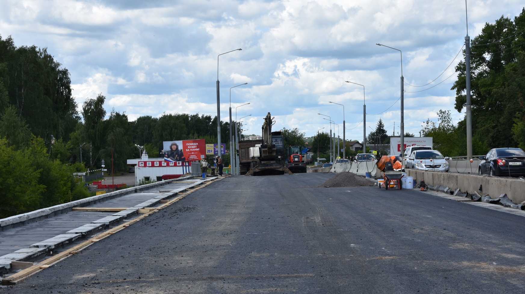 В Костроме на день изменится схема подъезда к Юбилейному путепроводу