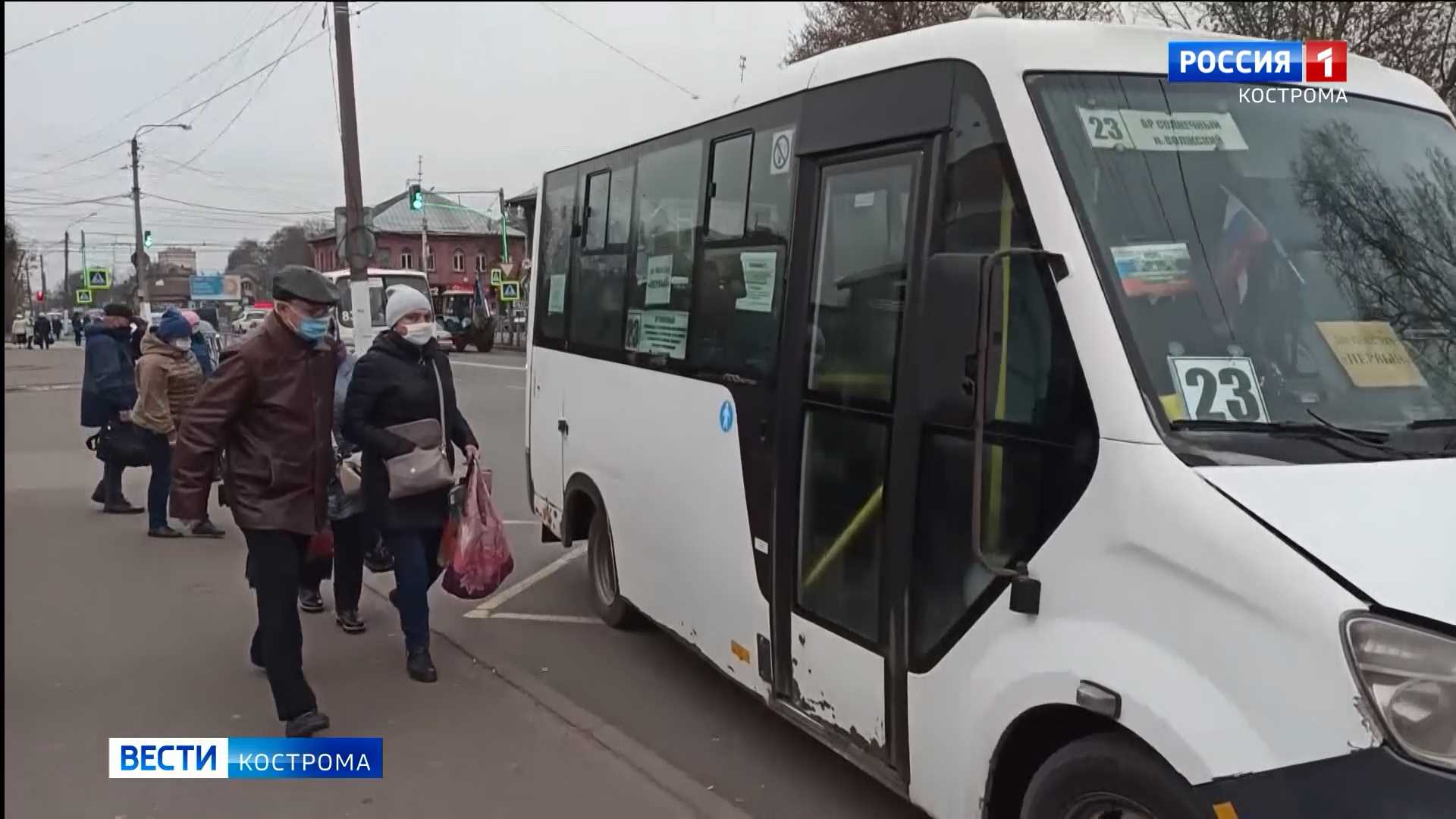В мэрии назвали самые загруженные автобусы Костромы