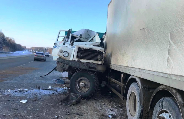 Водитель грузовика погиб в ДТП на трассе под Костромой