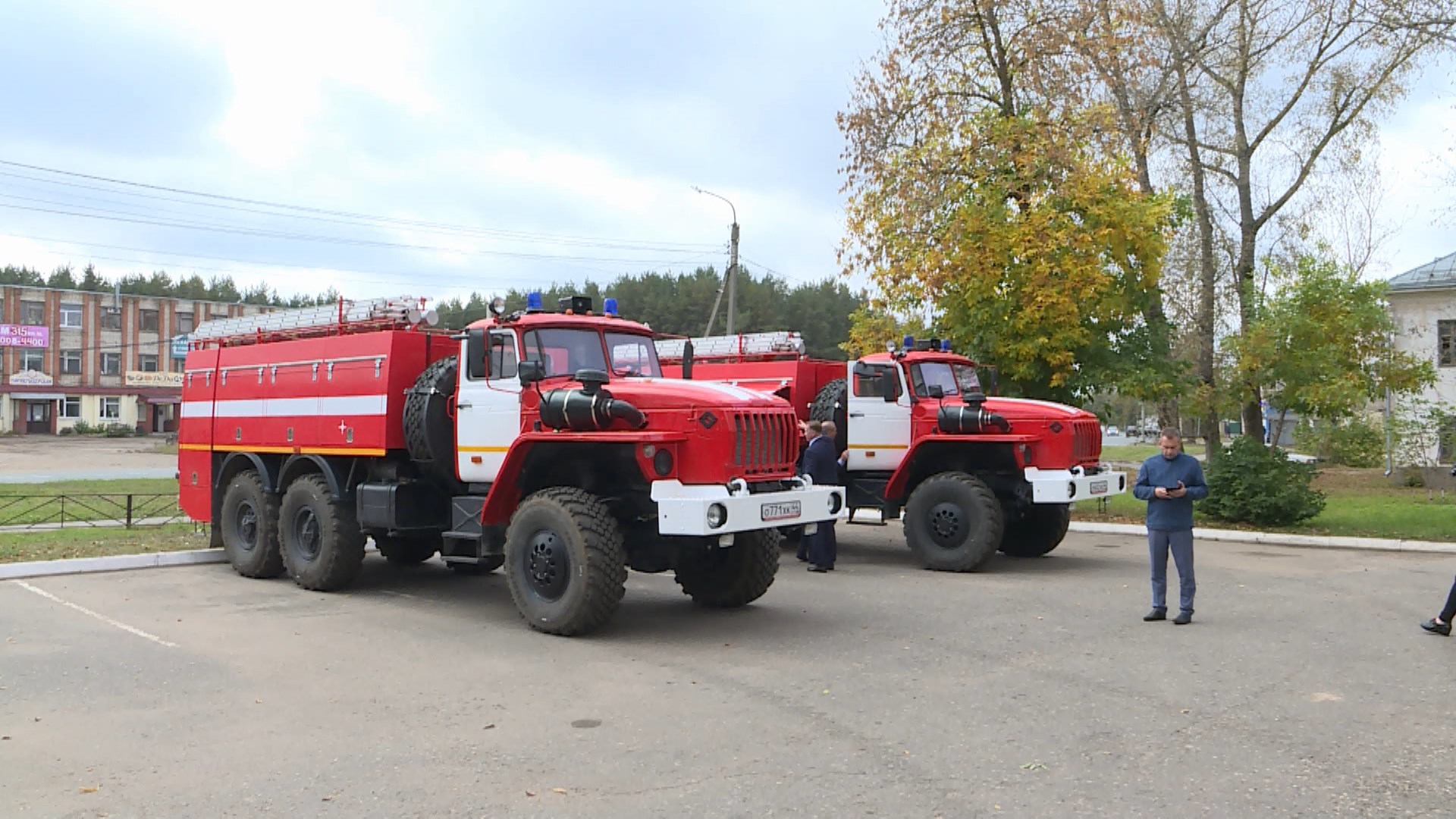 Пожарные части Костромской области получили современную спецтехнику