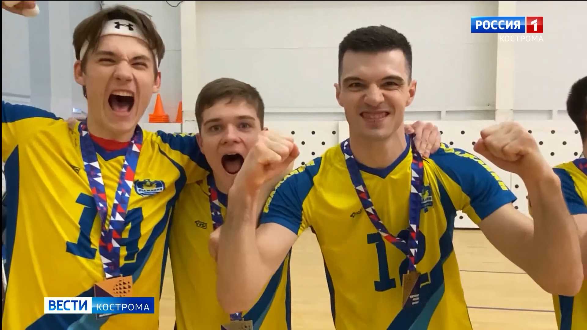 Волейболисты костромского «Волжанина» завоевали повышение в классе