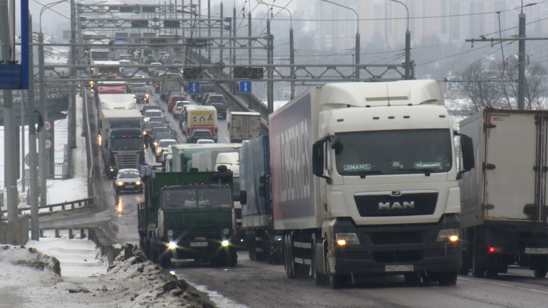 Ремонт моста через волгу