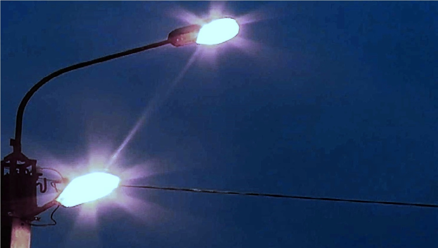 Улицу в костромском Заволжье оборудовали светодиодным освещением